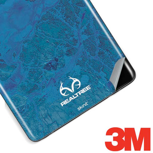 RealTree WAV3 Blue Camo Galaxy Note 8 Skin