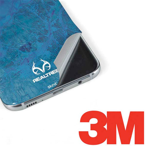 RealTree WAV3 Blue Camo Galaxy S8 Plus Skin