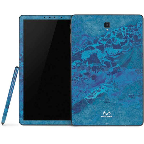 RealTree WAV3 Blue Camo Samsung Galaxy Tab Skin