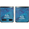RealTree WAV3 Blue Camo Galaxy Z Flip Skin