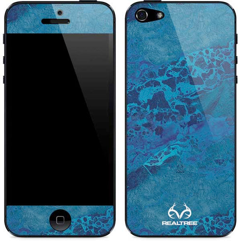 RealTree WAV3 Blue Camo iPhone 5/5s/5SE Skin
