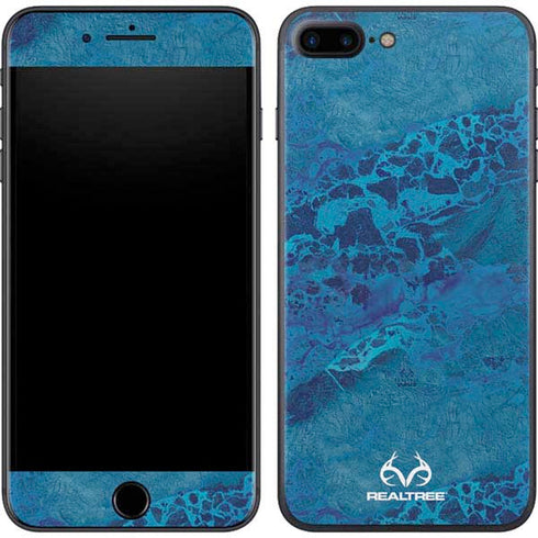 RealTree WAV3 Blue Camo iPhone 7 Plus Skin