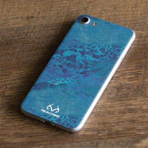 RealTree WAV3 Blue Camo iPhone 8 Skin