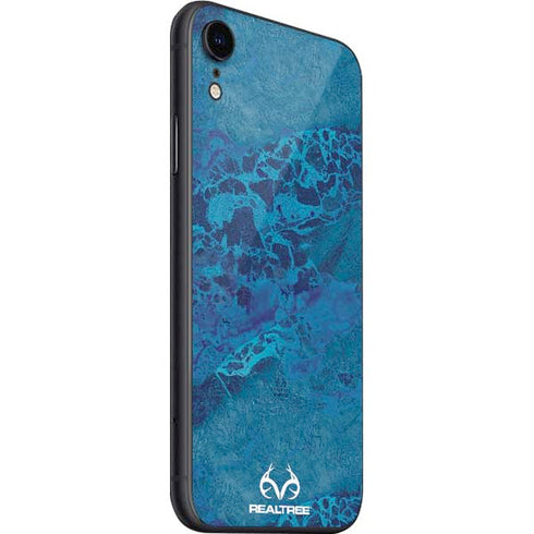 RealTree WAV3 Blue Camo iPhone SE (2nd & 3rd Gen) Skin