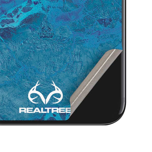 RealTree WAV3 Blue Camo iPhone SE (2nd & 3rd Gen) Skin