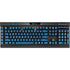 RealTree WAV3 Blue Camo K95 RGB PLATINUM Mechanical Gaming Keyboard Skin