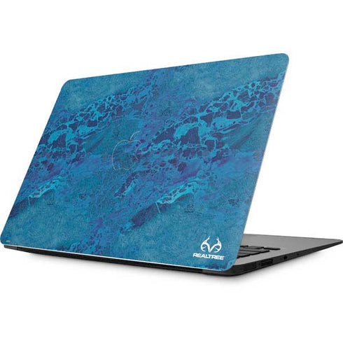 RealTree WAV3 Blue Camo Apple MacBook Skin