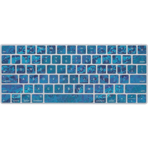 RealTree WAV3 Blue Camo Magic Keyboard Skin