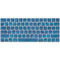 RealTree WAV3 Blue Camo Magic Keyboard Skin