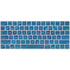 RealTree WAV3 Blue Camo Magic Keyboard Skin