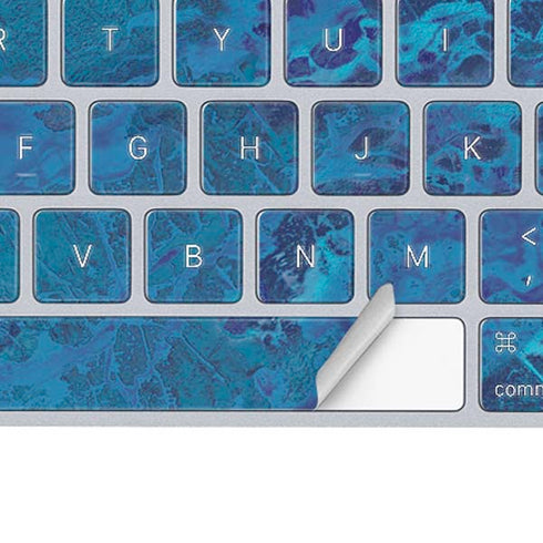 RealTree WAV3 Blue Camo Magic Keyboard Skin