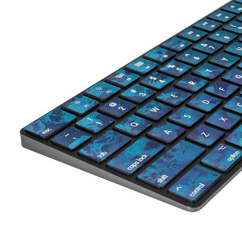 RealTree WAV3 Blue Camo Magic Keyboard with Numeric Keypad Skin