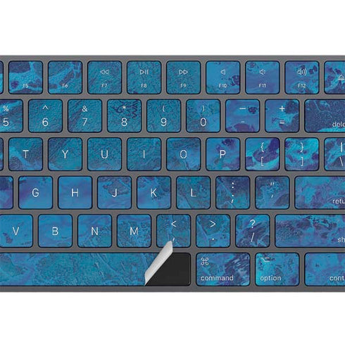 RealTree WAV3 Blue Camo Magic Keyboard with Numeric Keypad Skin