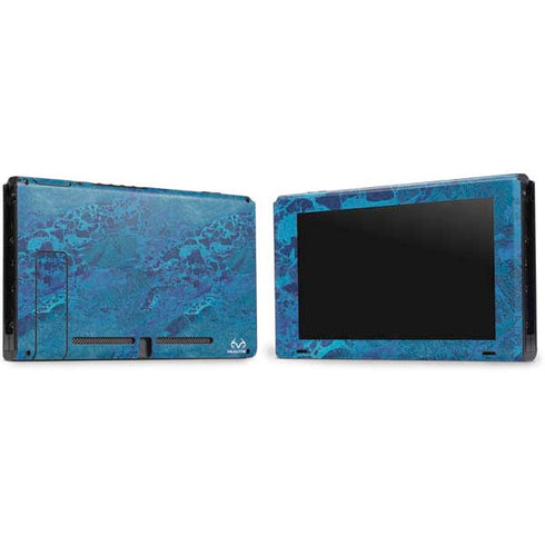 RealTree WAV3 Blue Camo Nintendo Switch Bundle Skin