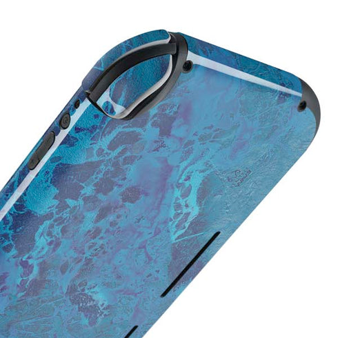 RealTree WAV3 Blue Camo Nintendo Switch Lite Skin