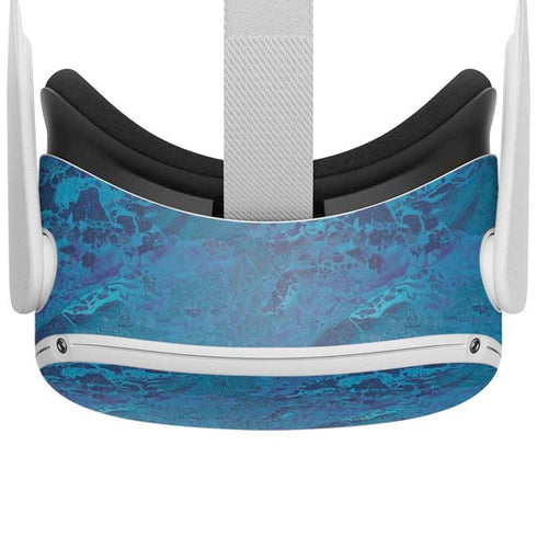 RealTree WAV3 Blue Camo Oculus Quest 2 Skin