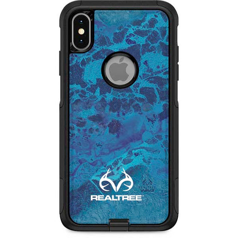 RealTree WAV3 Blue Camo Otterbox Commuter iPhone Skin