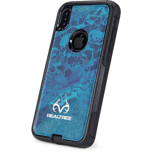 RealTree WAV3 Blue Camo Otterbox Commuter iPhone Skin