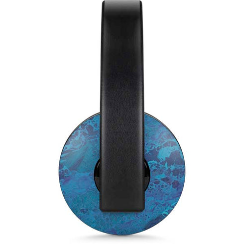 RealTree WAV3 Blue Camo PlayStation 4 Gold Wireless Headset Skin