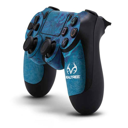 RealTree WAV3 Blue Camo PS4 Controller Skin