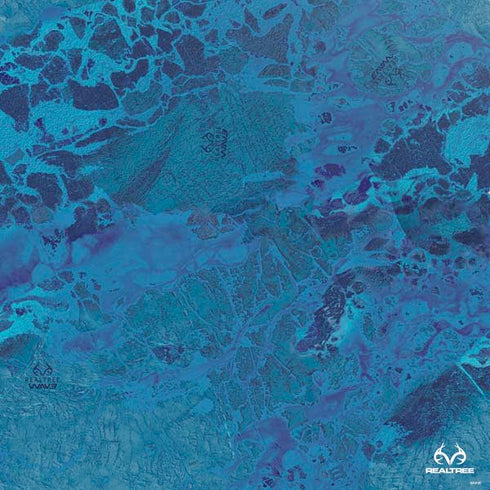 RealTree WAV3 Blue Camo PS4 Pro Console Skin