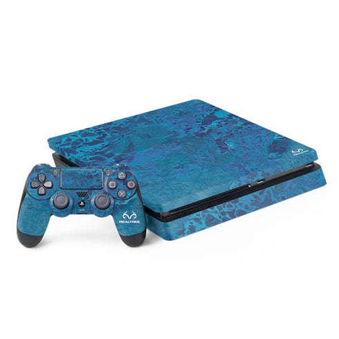 RealTree WAV3 Blue Camo PS4 Slim Bundle Skin