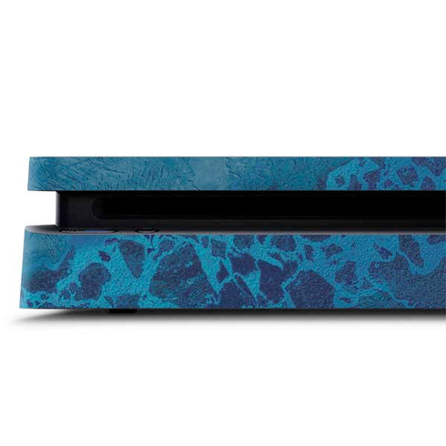 RealTree WAV3 Blue Camo PS4 Slim Skin