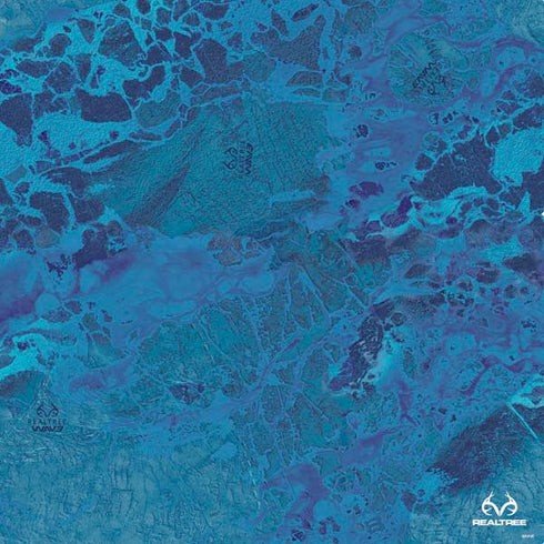 RealTree WAV3 Blue Camo PS4 Slim Skin