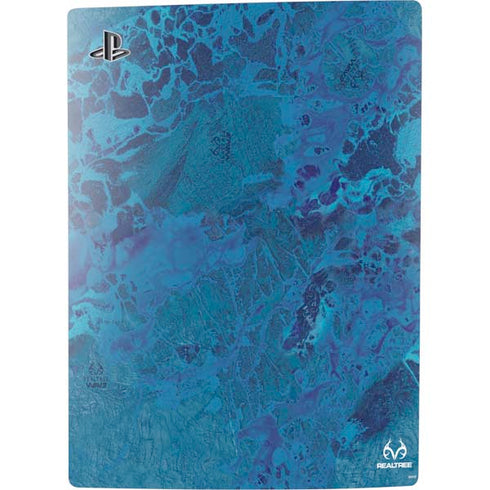 RealTree WAV3 Blue Camo PS5 Digital Edition Console Skin