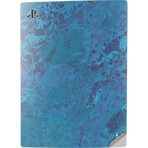 RealTree WAV3 Blue Camo PS5 Digital Edition Console Skin
