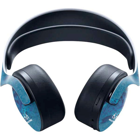 RealTree WAV3 Blue Camo PULSE 3D Wireless Headset for PS5 Skin