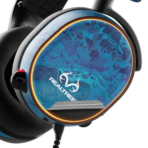 RealTree WAV3 Blue Camo SteelSeries Arctis 5 Skin