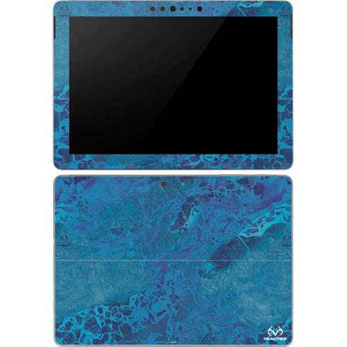 RealTree WAV3 Blue Camo Surface Go Skin