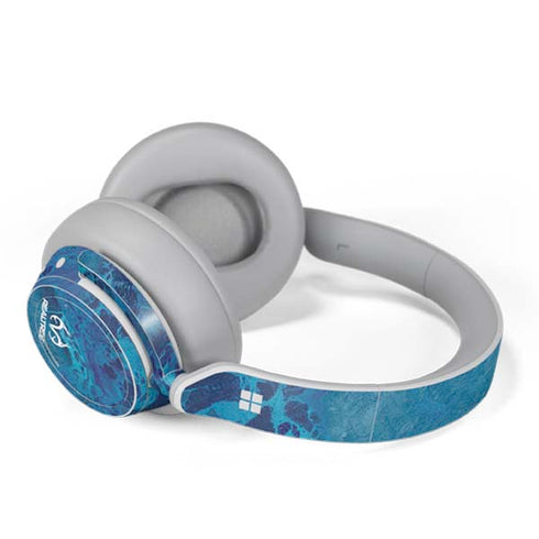 RealTree WAV3 Blue Camo Surface Headphones Skin