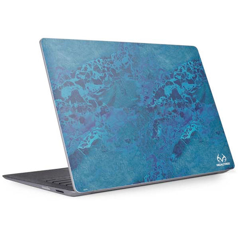 RealTree WAV3 Blue Camo Surface Laptop 2 Skin