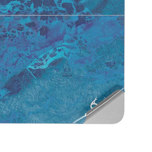 RealTree WAV3 Blue Camo Surface Laptop Studio Skin