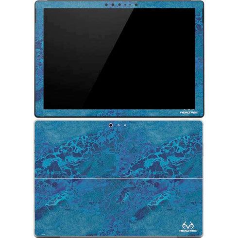 RealTree WAV3 Blue Camo Surface Pro 4 Skin
