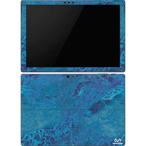 RealTree WAV3 Blue Camo Surface Pro 6 Skin