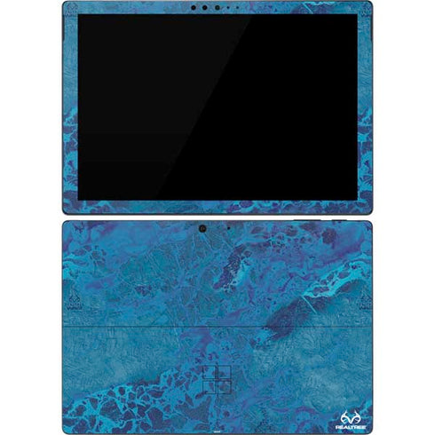 RealTree WAV3 Blue Camo Surface Pro 7 Skin