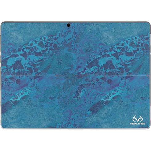 RealTree WAV3 Blue Camo Surface Pro 9 Skin