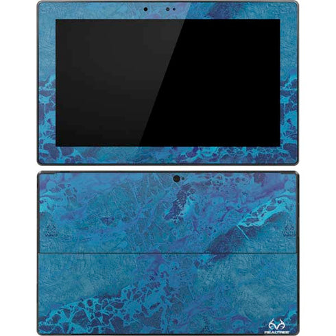 RealTree WAV3 Blue Camo Surface Pro Tablet Skin