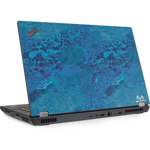 RealTree WAV3 Blue Camo Lenovo ThinkPad Skin