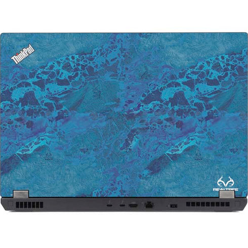 RealTree WAV3 Blue Camo Lenovo ThinkPad Skin