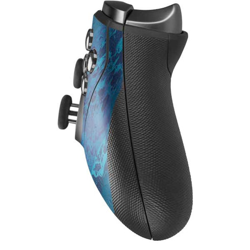 RealTree WAV3 Blue Camo Xbox Elite Wireless Controller Series 2 Skin