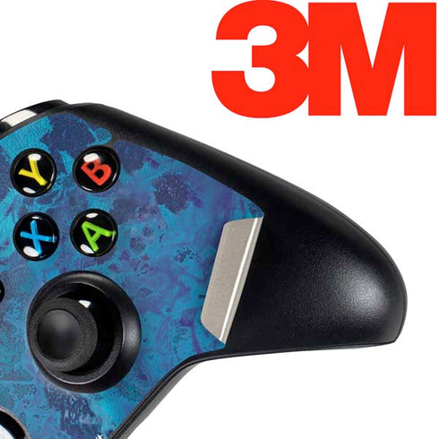 RealTree WAV3 Blue Camo Xbox One Controller Skin