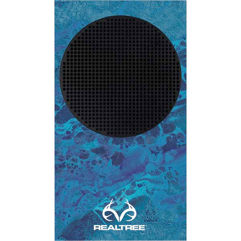 RealTree WAV3 Blue Camo Xbox Series S Skins