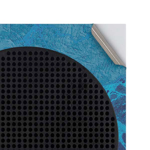 RealTree WAV3 Blue Camo Xbox Series S Console Skin