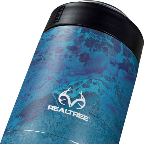 RealTree WAV3 Blue Camo Yeti Colster Can Insulator Skin