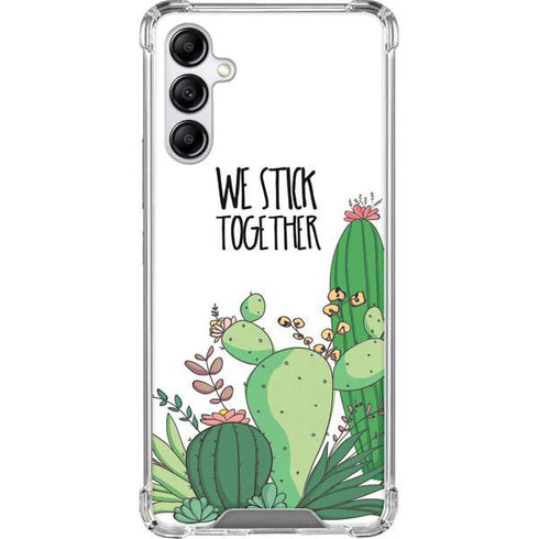 We Stick Together Galaxy A14 5G Clear Case