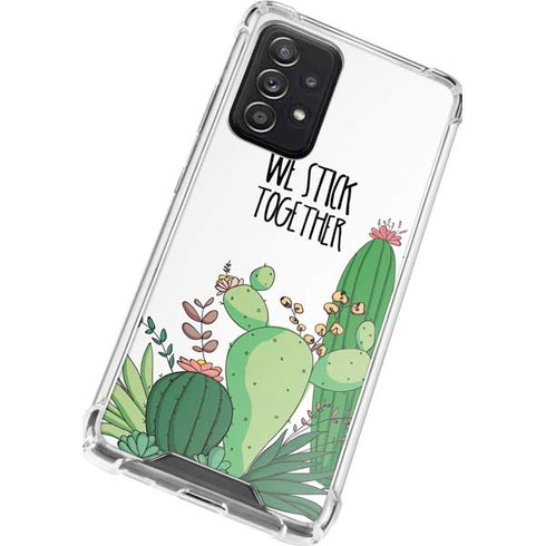 We Stick Together Galaxy A52 5G Clear Case
